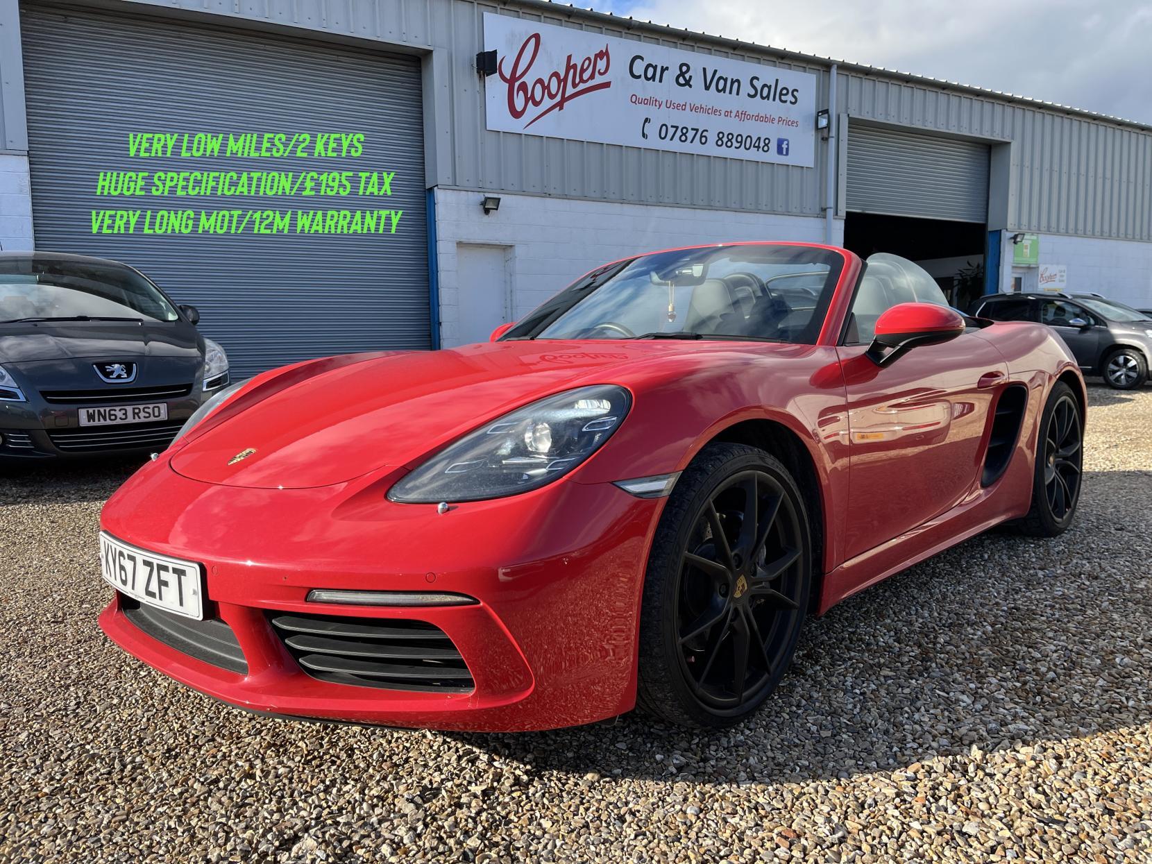 Porsche 718 Boxster 2.0T Convertible 2dr Petrol PDK Euro 6 (s/s) (300 ps)