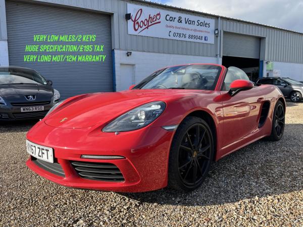Porsche 718 Boxster 2.0T Convertible 2dr Petrol PDK Euro 6 (s/s) (300 ps)