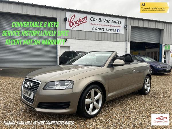 Audi A3 Cabriolet 1.6 Technik Convertible 2dr Petrol Manual Euro 4 (102 ps)