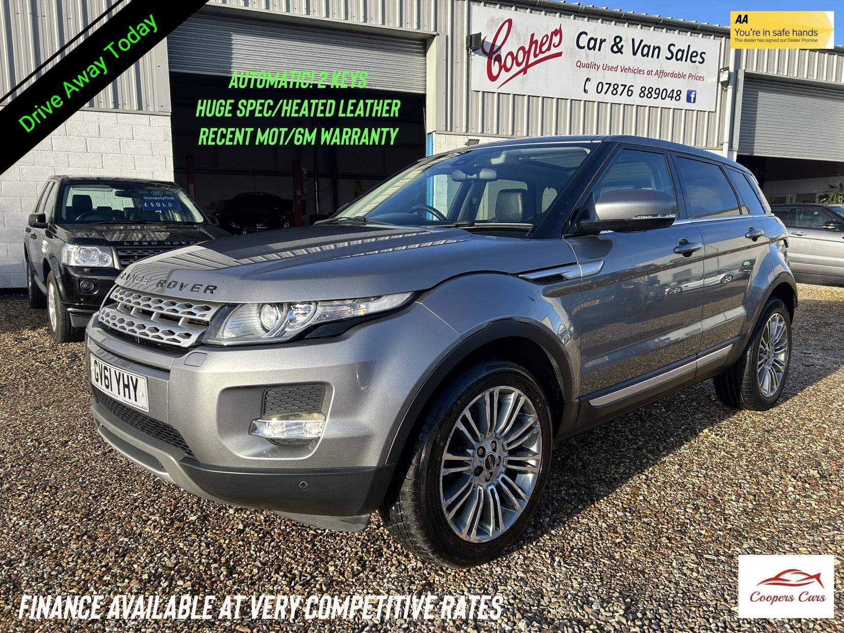 Land Rover Range Rover Evoque 2.2 SD4 Prestige SUV 5dr Diesel Auto 4WD Euro 5 (190 ps)