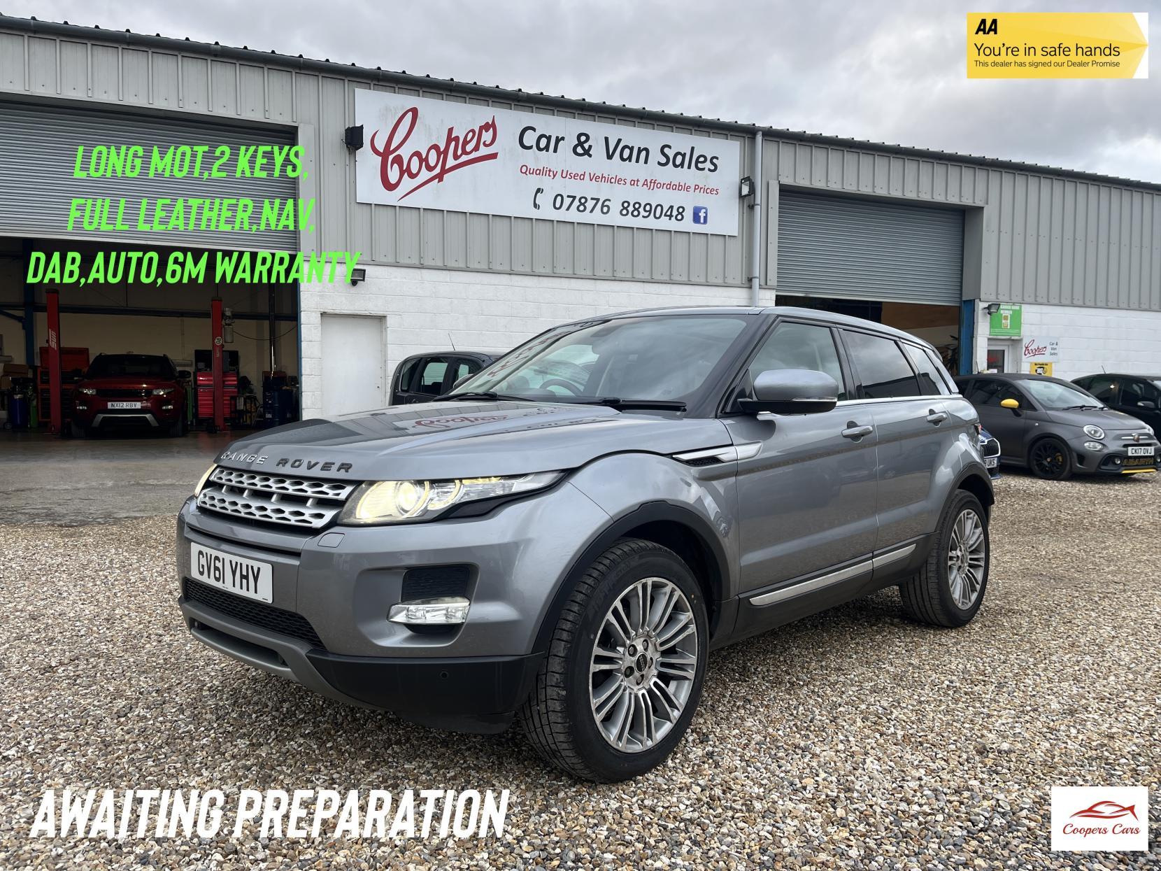 Land Rover Range Rover Evoque 2.2 SD4 Prestige SUV 5dr Diesel Auto 4WD Euro 5 (190 ps)