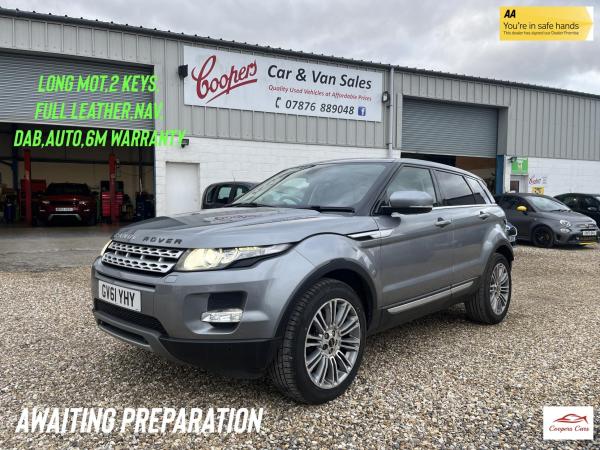 Land Rover Range Rover Evoque 2.2 SD4 Prestige SUV 5dr Diesel Auto 4WD Euro 5 (190 ps)