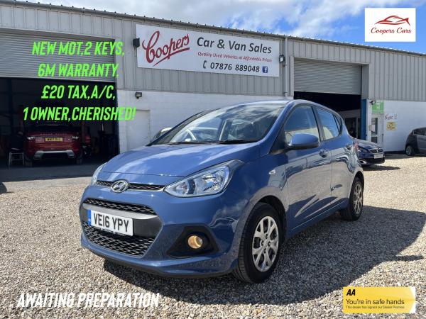 Hyundai i10 1.0 SE Hatchback 5dr Petrol Manual Euro 5 (66 ps)