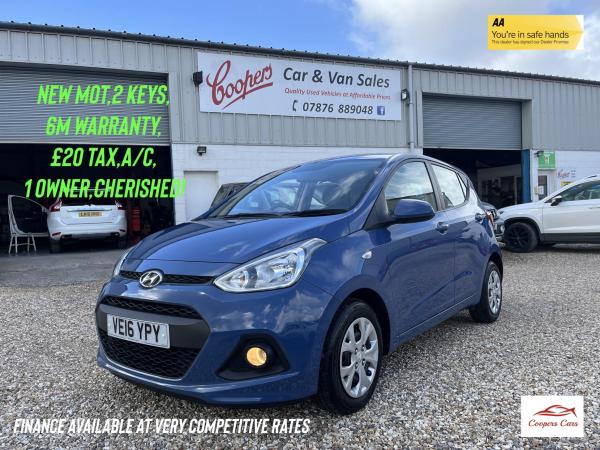 Hyundai i10 1.0 SE Hatchback 5dr Petrol Manual Euro 5 (66 ps)