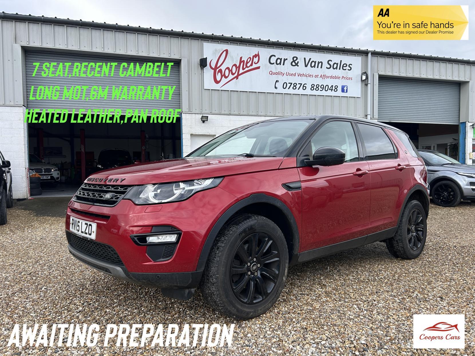 Land Rover Discovery Sport 2.2 SD4 SE Tech SUV 5dr Diesel Manual 4WD Euro 5 (s/s) (190 ps)