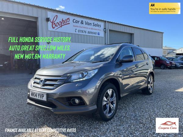Honda CR-V 2.2 i-DTEC EX SUV 5dr Diesel Auto 4WD Euro 5 (150 ps)