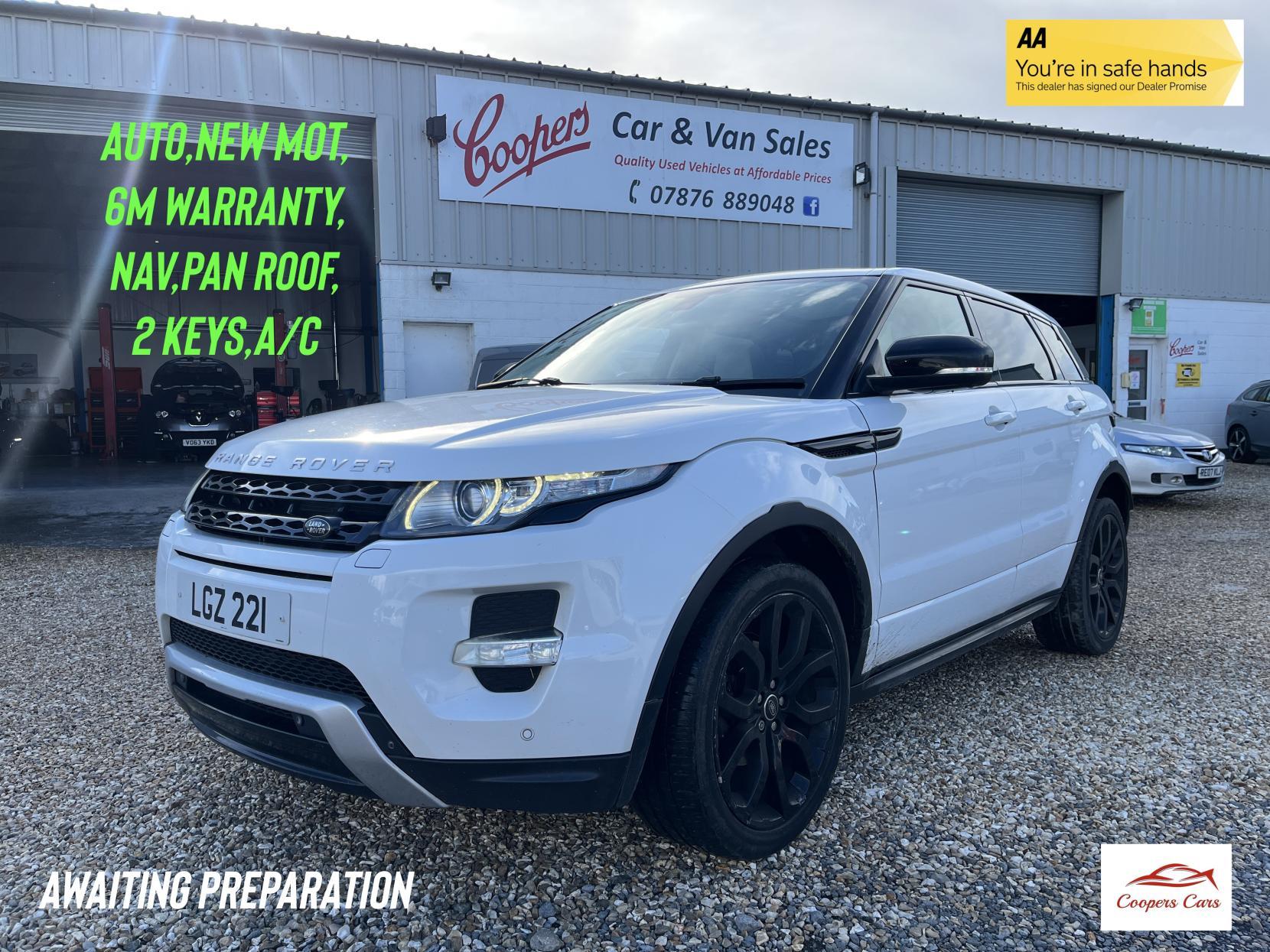 Land Rover Range Rover Evoque 2.2 SD4 Dynamic SUV 5dr Diesel Auto 4WD Euro 5 (190 ps)