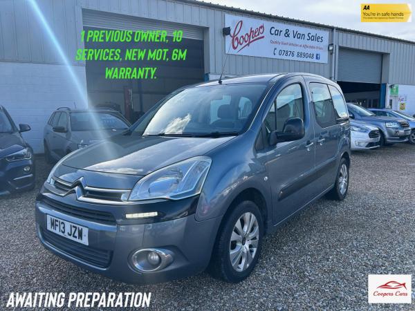 Citroen Berlingo 1.6 HDi Plus Multispace MPV 5dr Diesel Manual Euro 5 (90 ps)