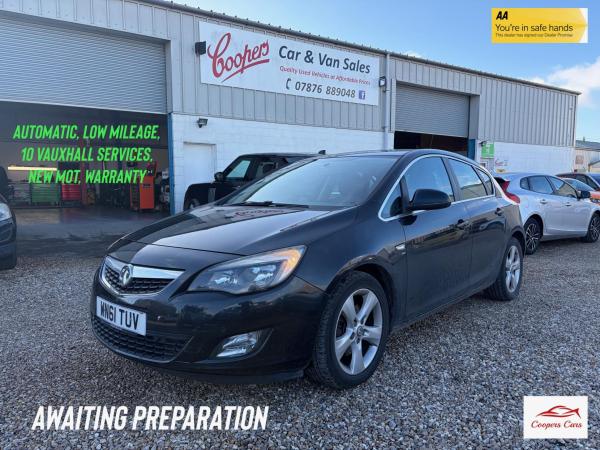 Vauxhall Astra 2.0 CDTi SRi Hatchback 5dr Diesel Auto Euro 5 (165 ps)