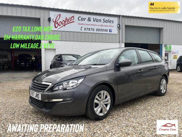 Peugeot 308 SW 1.6 BlueHDi Active Estate 5dr Diesel Manual Euro 6 (s/s) (120 ps)