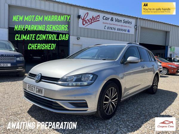 Volkswagen Golf 1.6 TDI SE Nav Estate 5dr Diesel Manual Euro 6 (s/s) (115 ps)