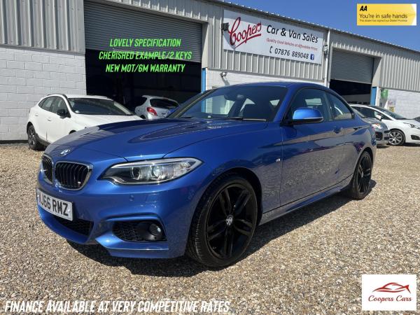 BMW 2 Series 1.5 218i M Sport Coupe 2dr Petrol Manual Euro 6 (s/s) (136 ps)