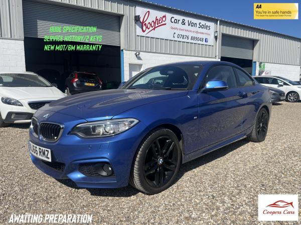 BMW 2 Series 1.5 218i M Sport Coupe 2dr Petrol Manual Euro 6 (s/s) (136 ps)