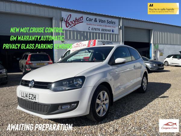 Volkswagen Polo 1.4 Match Edition Hatchback 3dr Petrol DSG Euro 5 (85 ps)