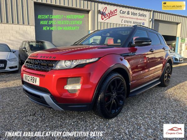 Land Rover Range Rover Evoque 2.2 SD4 Dynamic SUV 5dr Diesel Manual 4WD Euro 5 (s/s) (190 ps)
