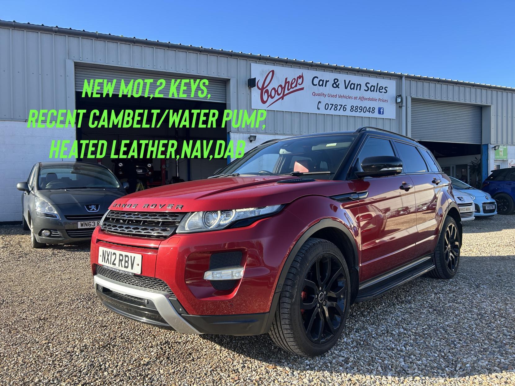 Land Rover Range Rover Evoque 2.2 SD4 Dynamic SUV 5dr Diesel Manual 4WD Euro 5 (s/s) (190 ps)