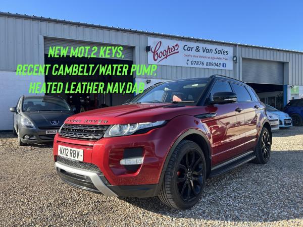 Land Rover Range Rover Evoque 2.2 SD4 Dynamic SUV 5dr Diesel Manual 4WD Euro 5 (s/s) (190 ps)