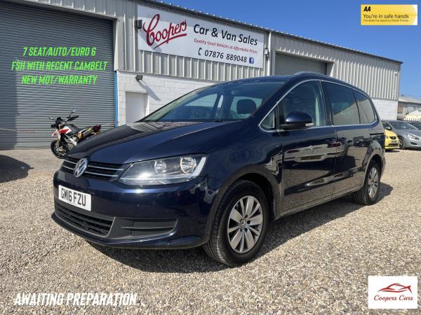 Volkswagen Sharan 2.0 TDI BlueMotion Tech SE MPV 5dr Diesel DSG Euro 6 (s/s) (150 ps)