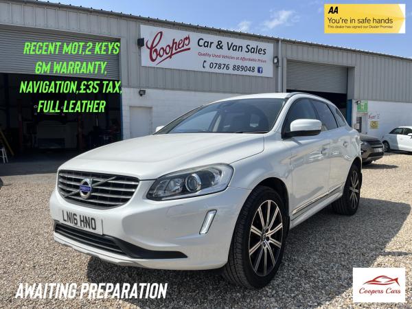 Volvo XC60 2.0 D4 SE Lux Nav SUV 5dr Diesel Manual Euro 6 (s/s) (190 ps)