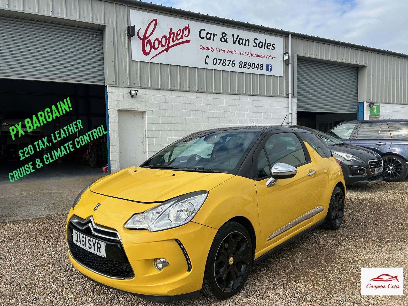 Citroen DS3 1.6 HDi DSport Plus Hatchback 3dr Diesel Manual Euro 5 (110 ps)