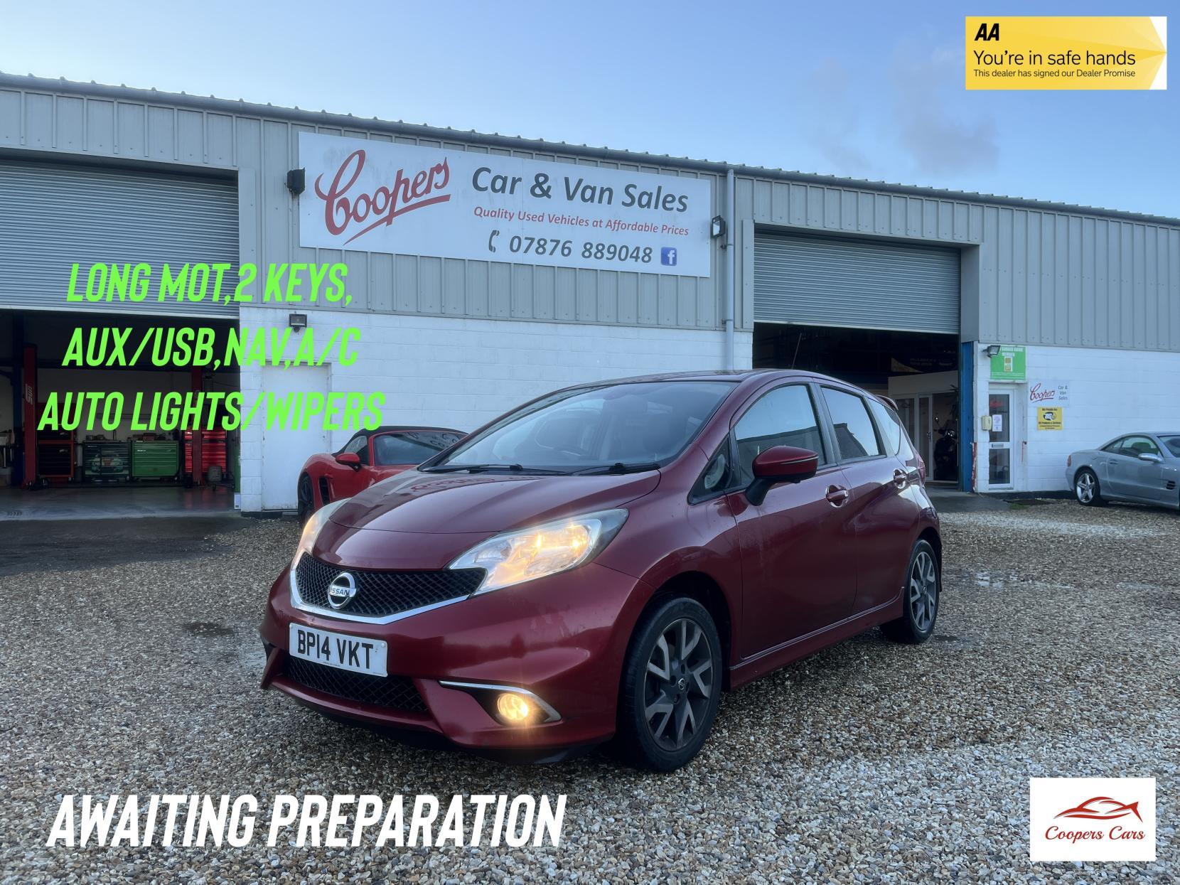 Nissan Note 1.2 DIG-S Tekna Hatchback 5dr Petrol Manual Euro 5 (s/s) (98 ps)