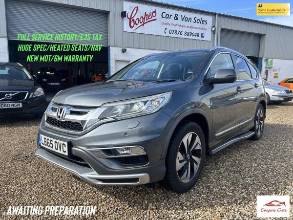 Honda CR-V 1.6 i-DTEC SR SUV 5dr Diesel Manual Euro 6 (s/s) (120 ps)