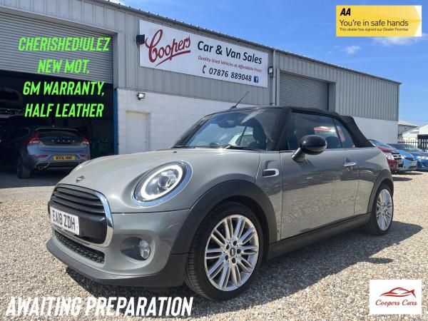 MINI Convertible 1.5 Cooper Convertible 2dr Petrol Manual Euro 6 (s/s) (136 ps)