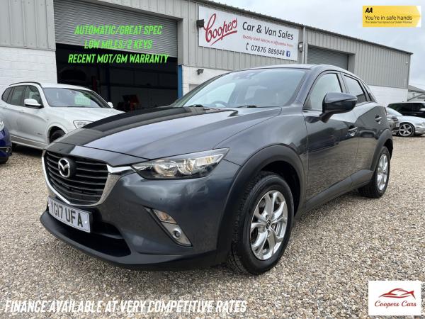 Mazda CX-3 2.0 SKYACTIV-G SE-L Nav SUV 5dr Petrol Auto Euro 6 (s/s) (121 ps)