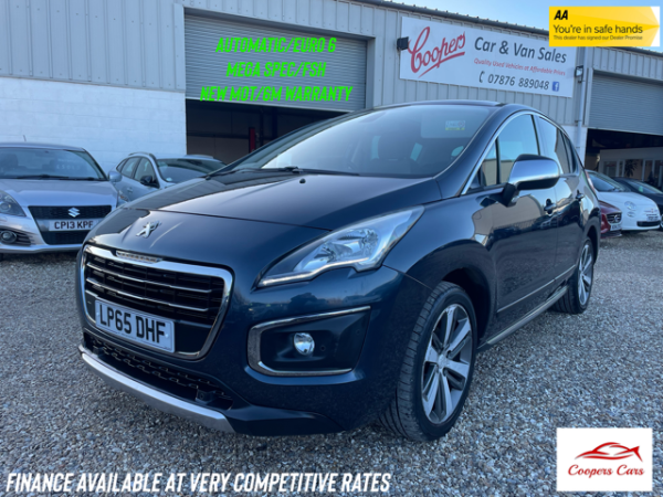 Peugeot 3008 1.6 BlueHDi Allure SUV 5dr Diesel ETG Euro 6 (s/s) (120 ps)