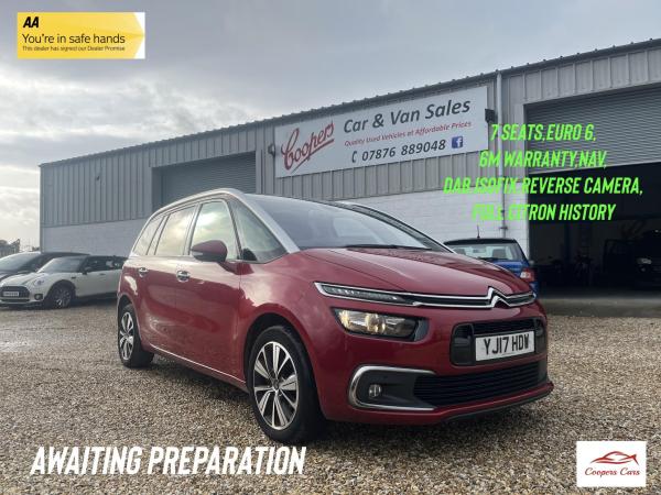 Citroen Grand C4 Picasso 1.6 BlueHDi Flair MPV 5dr Diesel Manual Euro 6 (s/s) (120 ps)