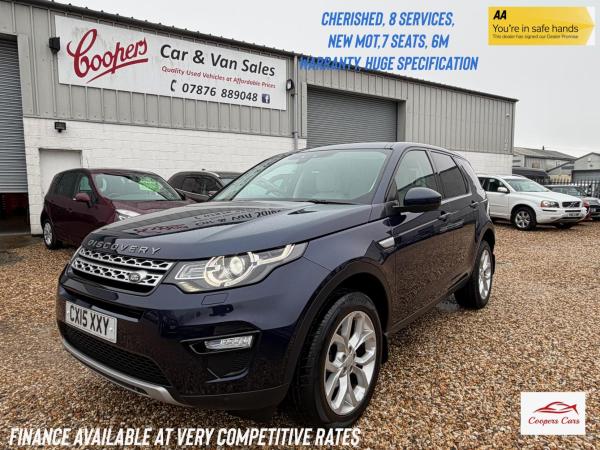 Land Rover Discovery Sport 2.2 SD4 HSE SUV 5dr Diesel Auto 4WD Euro 5 (s/s) (190 ps)