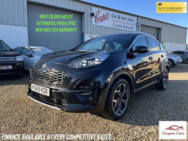 Kia Sportage 1.6 CRDi EcoDynamics+ GT-Line S SUV 5dr Diesel Hybrid DCT Euro 6 (s/s) (134 bhp)