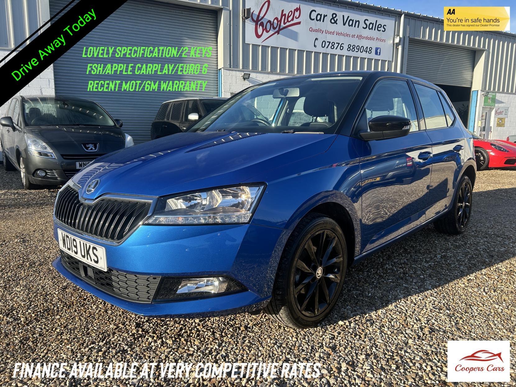 Skoda Fabia 1.0 TSI Colour Edition Hatchback 5dr Petrol Manual Euro 6 (s/s) (95 ps)