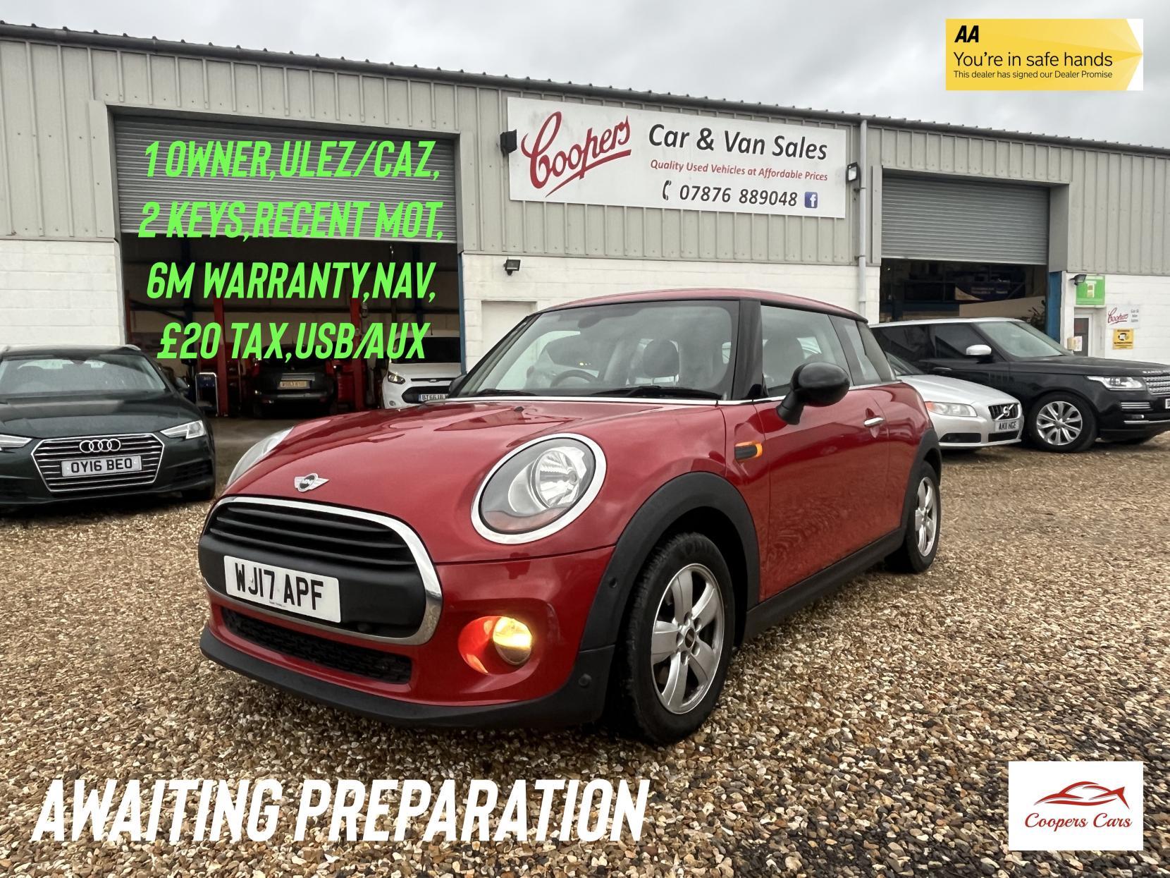 MINI Hatch 1.2 One Hatchback 3dr Petrol Manual Euro 6 (s/s) (102 ps)