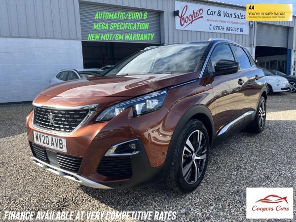 Peugeot 3008 1.5 BlueHDi GT Line SUV 5dr Diesel EAT Euro 6 (s/s) (130 ps)