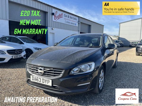 Volvo V60 1.6 D2 Business Edition Estate 5dr Diesel Manual Euro 5 (s/s) (115 ps)