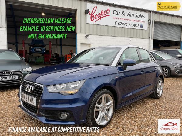 Audi A1 1.4 TFSI S line Sportback 5dr Petrol Manual Euro 5 (s/s) (122 ps)