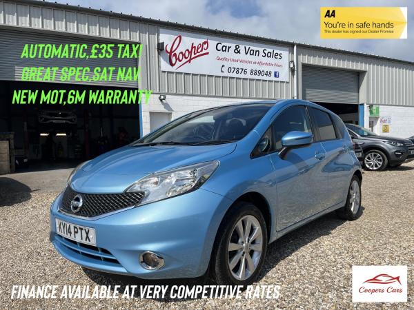 Nissan Note 1.2 DIG-S Acenta Premium Hatchback 5dr Petrol CVT Euro 5 (s/s) (98 ps)