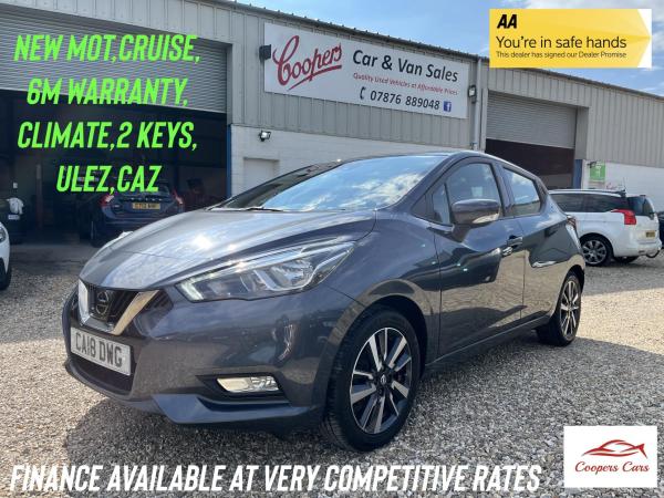 Nissan Micra 1.0 Acenta Limited Edition Hatchback 5dr Petrol Manual Euro 6 (71 ps)