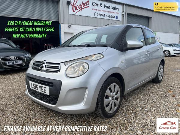 Citroen C1 1.0 VTi Feel Hatchback 5dr Petrol Manual Euro 5 (Euro 5) (68 ps)