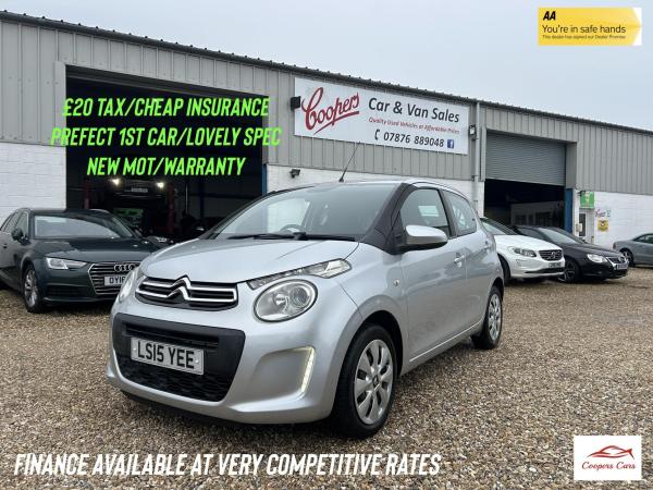 Citroen C1 1.0 VTi Feel Hatchback 5dr Petrol Manual Euro 5 (Euro 5) (68 ps)