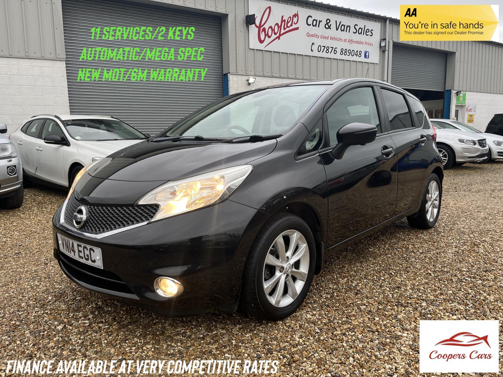 Nissan Note 1.2 DIG-S Tekna Hatchback 5dr Petrol CVT Euro 5 (s/s) (98 ps)