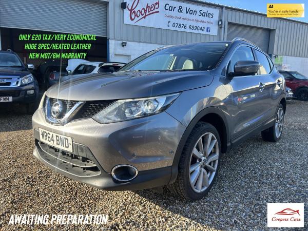 Nissan Qashqai 1.5 dCi Tekna SUV 5dr Diesel Manual 2WD Euro 5 (s/s) (110 ps)