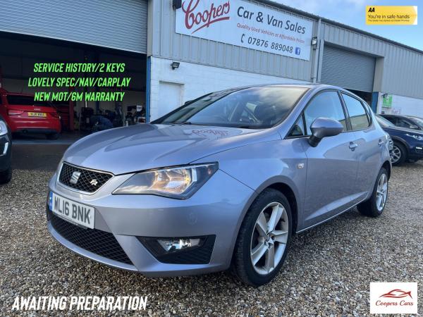 SEAT Ibiza 1.2 TSI FR Hatchback 5dr Petrol Manual Euro 6 (110 ps)