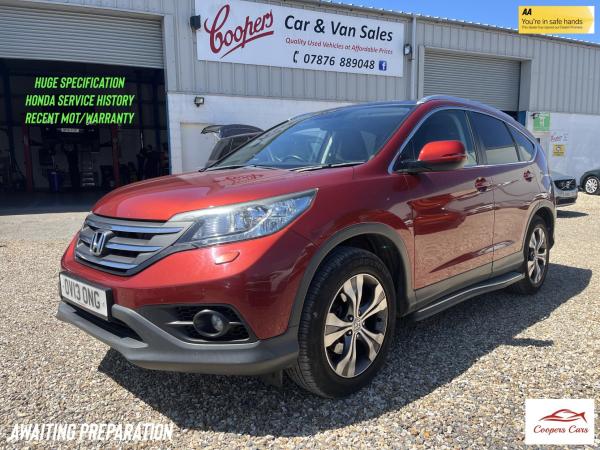 Honda CR-V 2.2 i-DTEC EX SUV 5dr Diesel Manual 4WD Euro 5 (s/s) (150 ps)