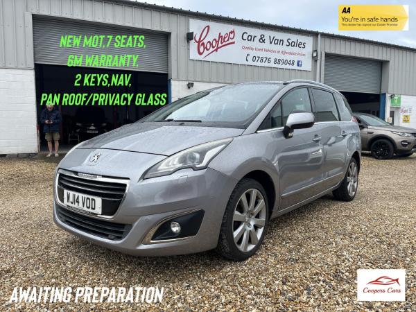 Peugeot 5008 1.6 HDi Allure MPV 5dr Diesel Manual Euro 5 (115 ps)