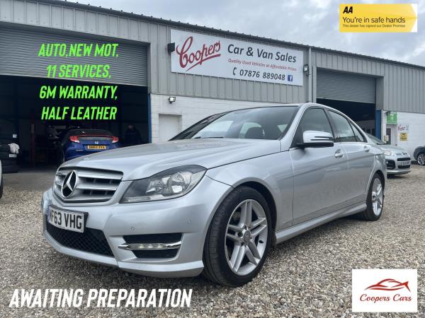 Mercedes-Benz C Class 2.1 C220 CDI AMG Sport Saloon 4dr Diesel G-Tronic+ Euro 5 (s/s) (170 ps)