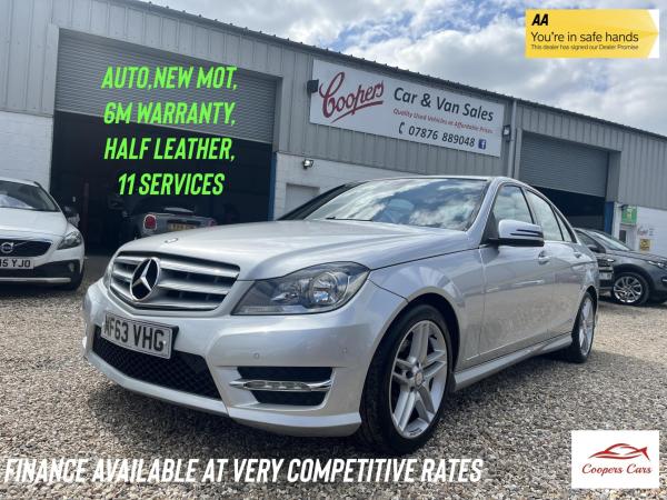 Mercedes-Benz C Class 2.1 C220 CDI AMG Sport Saloon 4dr Diesel G-Tronic+ Euro 5 (s/s) (170 ps)