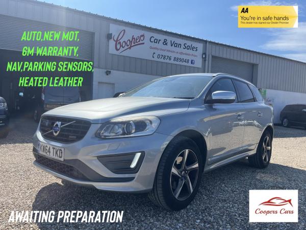 Volvo XC60 2.4 D4 R-Design Lux Nav SUV 5dr Diesel Geartronic AWD Euro 5 (181 ps)