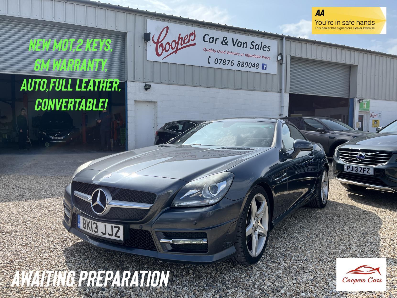 Mercedes-Benz SLK 1.8 SLK250 BlueEfficiency AMG Sport Convertible 2dr Petrol G-Tronic+ Euro 5 (s/s) (204 ps)